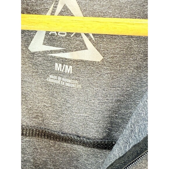 Aeropostale A87 Jacket Men's Medium Grey Half Zip Sweater Athletic Run Gym - Picture 4 of 8